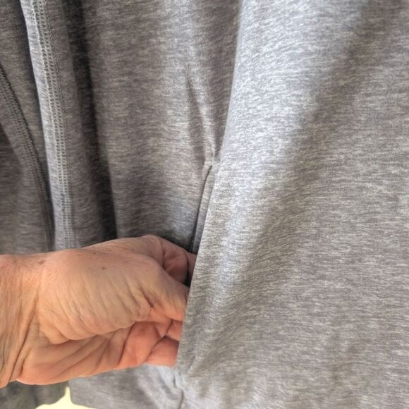 Lululemon Make A Move Long Sleeve Heathered Battleship Size 4 - Picture 8 of 9